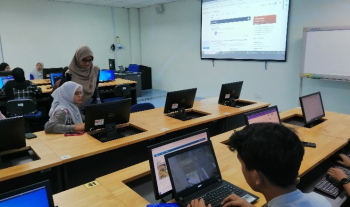 User Education Class: Search Strategies And The Basics Of Using Mendeley With Undergraduates from the Faculty of Science and Industry Technology (FSTI) on 5 and 11 April 2023